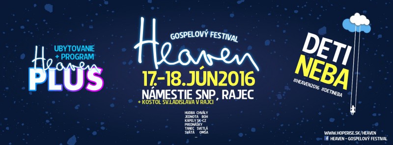 Heaven - gospelový festival