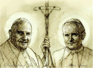 Koncert pri príležitosti svätorečenia sv. Jána XXIII. a sv. Jána Pavla II.; Rajec 4. mája 2014