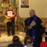 Vianočný koncert v podaní žiakov a učiteľov Základnej umeleckej školy v Rajci. Kostol sv. Ladislava v Rajci, 15. december 2014; Foto ZUŠ Rajec